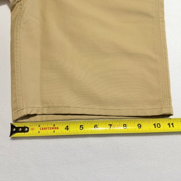 Carhartt Women's Rugged Flex Loose Khaki Canvas Work Shorts Sz 12 NWT 10" Inseam - Picture 11 of 11